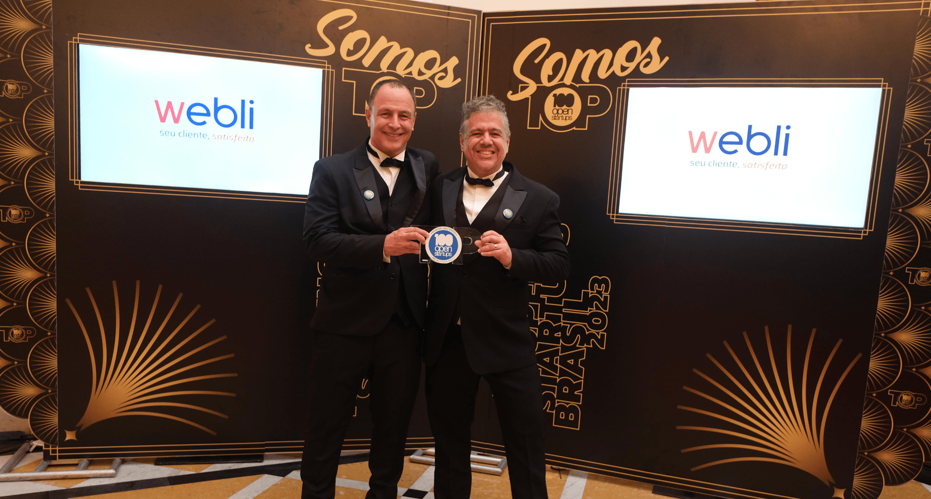 Webli é TOP 10 Customer Service no Ranking 100 Open Startups 2023