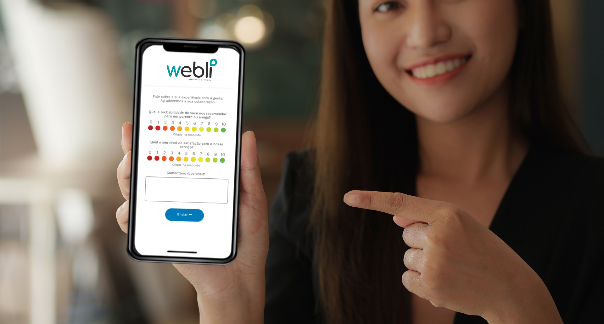 Webli Express: Pesquisas de Satisfação Online