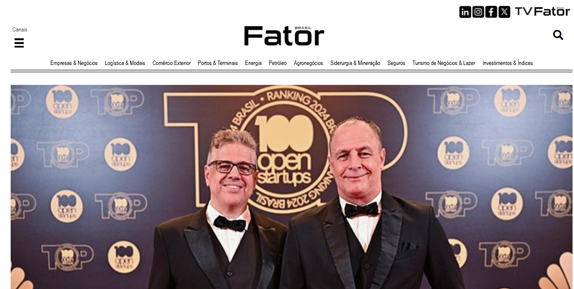 Fator Brasil: Webli é Top 4 no Ranking 100 Open Startups